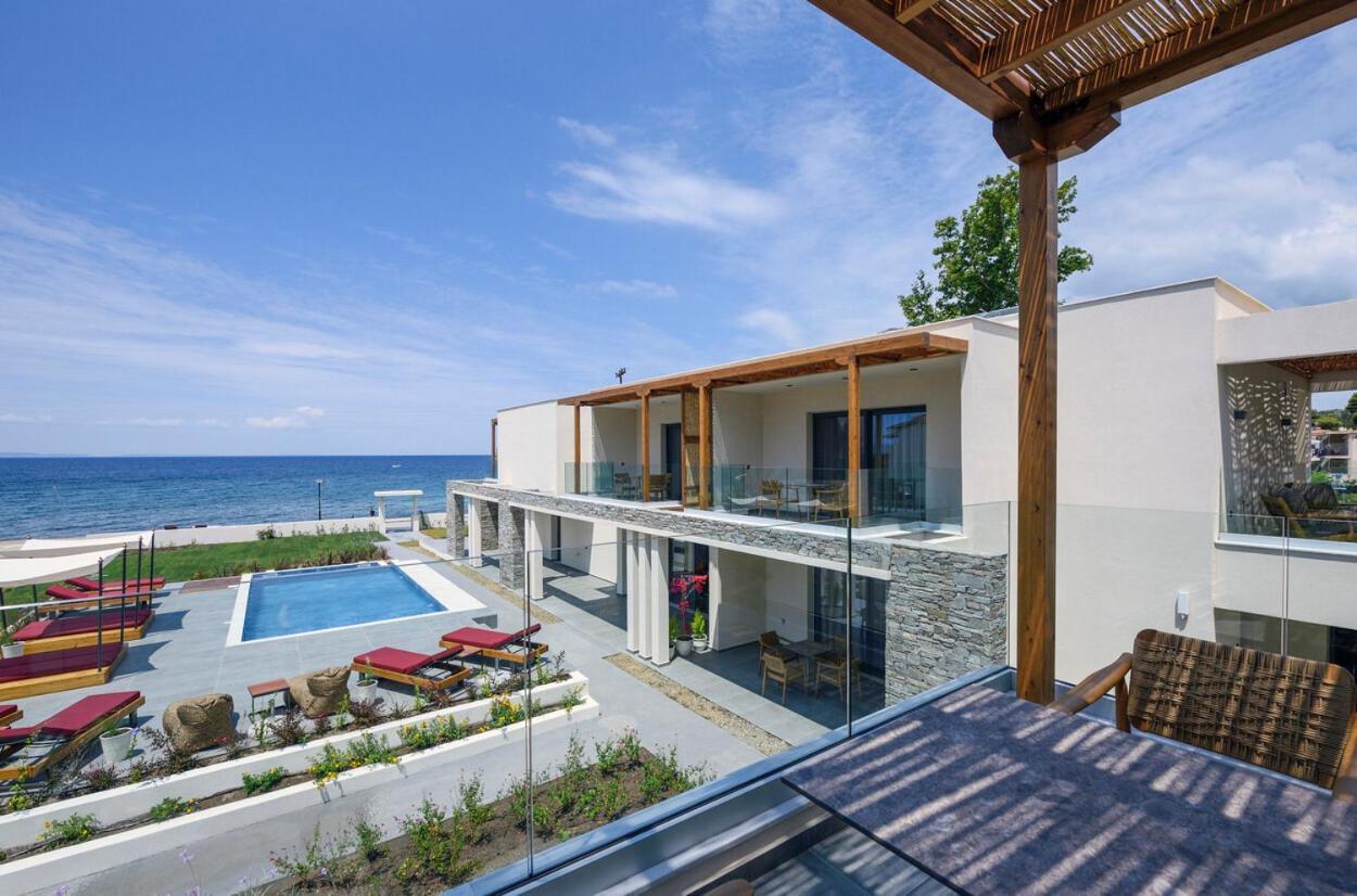 Amyntas Seafront Hotel Неос-Мармарас Екстер'єр фото